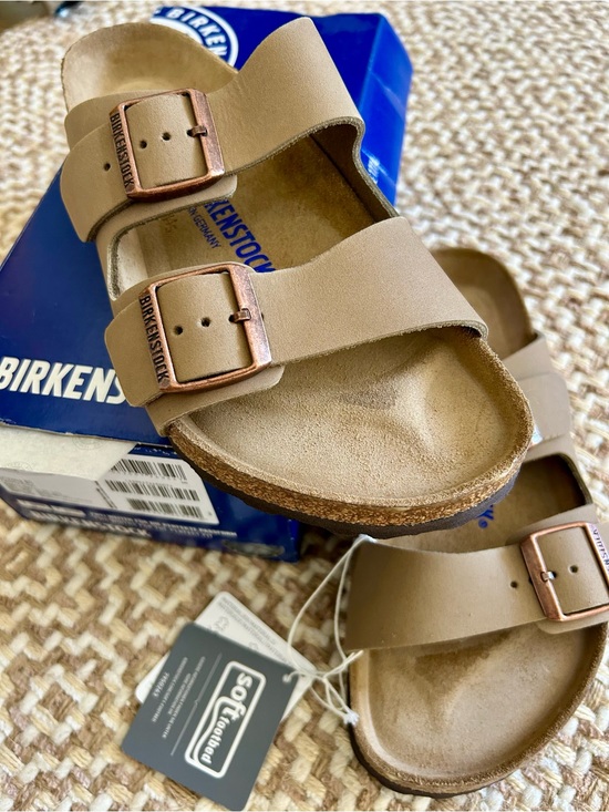 Birkenstock Shoes - Birkenstock Arizona Oiled Leather Soft Footbed NWT